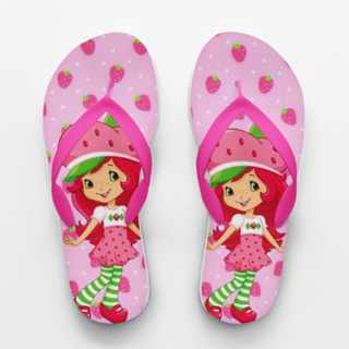 Chinelinho Moranguinho Infantil Personalizada Tiras Lisa em Oferta na Shopee