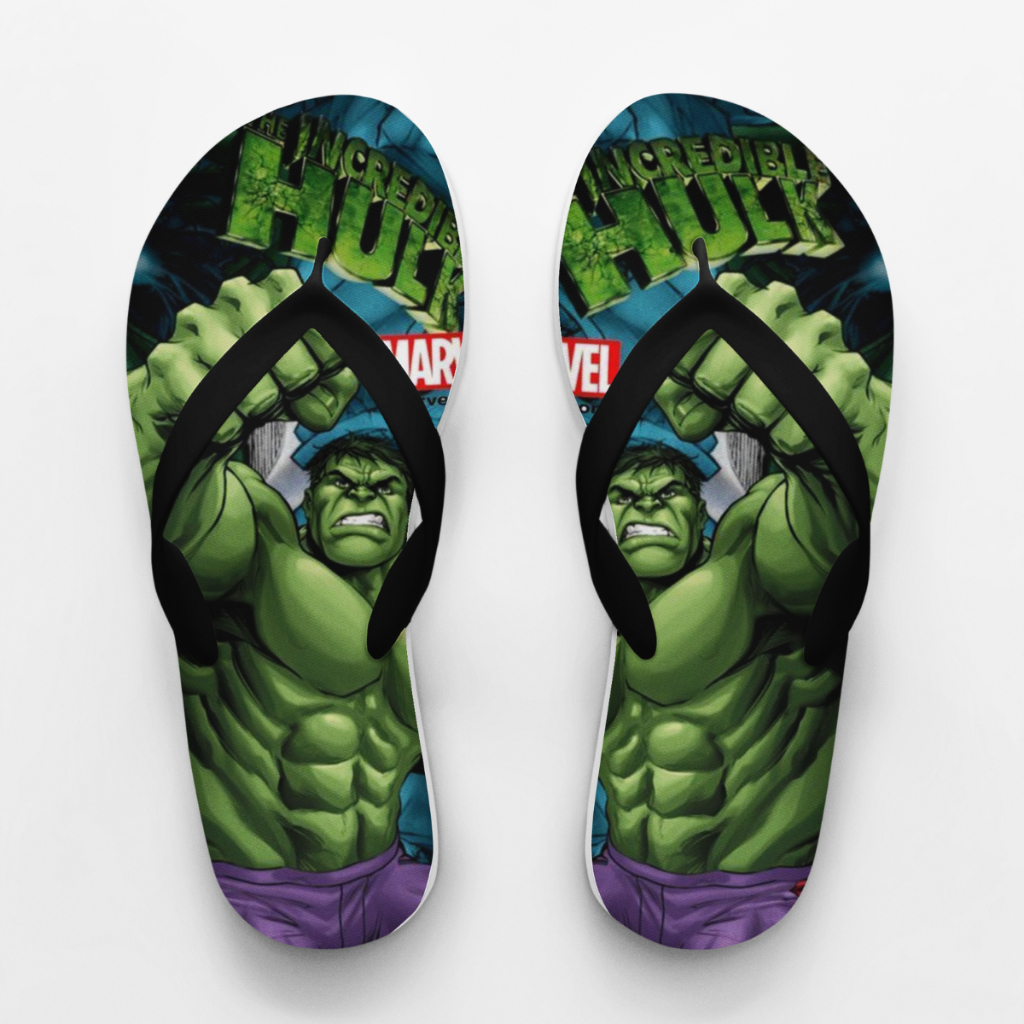 Sandália Infantil Hulk Personalizado Tamanho 23 ao 44 em Oferta na Shopee