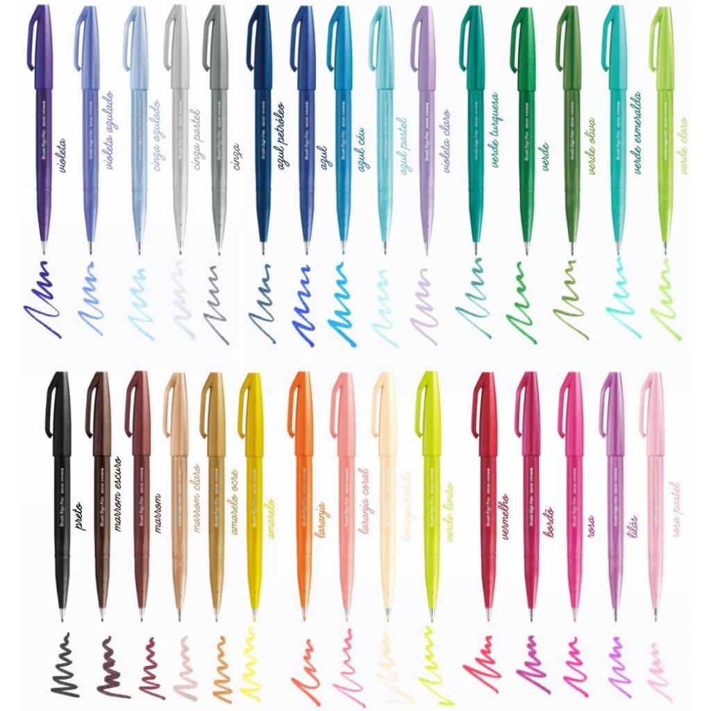 Brush Pen Pastel Colors: Onde Comprar | BuscaProdutos
