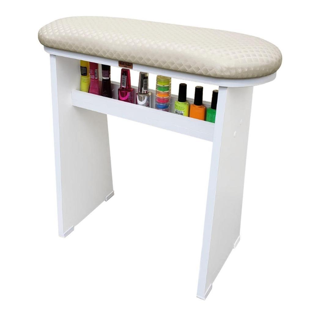 Apoio Suporte de Pé e Pernas Pedicure Manicure Ergonomico Nails Modelo Relax
