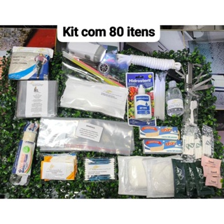Kit com 80 itens para Mochila de Emergência. em Oferta na Shopee