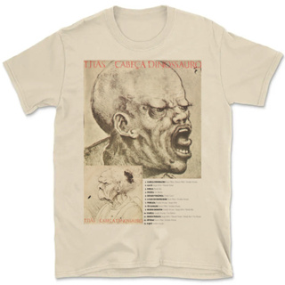 Camiseta Vintage Unissex Titãs Cabeça Dinossauro Capa, Contracapa, Título Das Músicas A358 em Oferta na Shopee