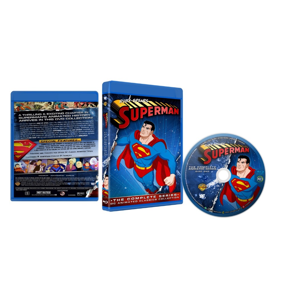 Bluray Superman Ruby Spears 1988 Série Completa 1080p