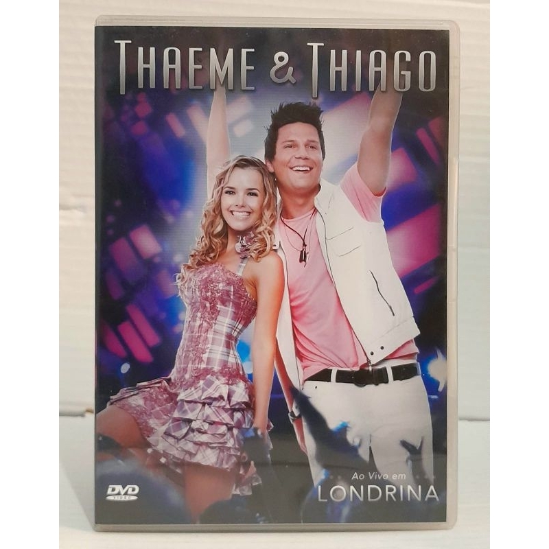 Dvd Thaeme & Thiago - Ao Vivo em Londrina - Original Usado