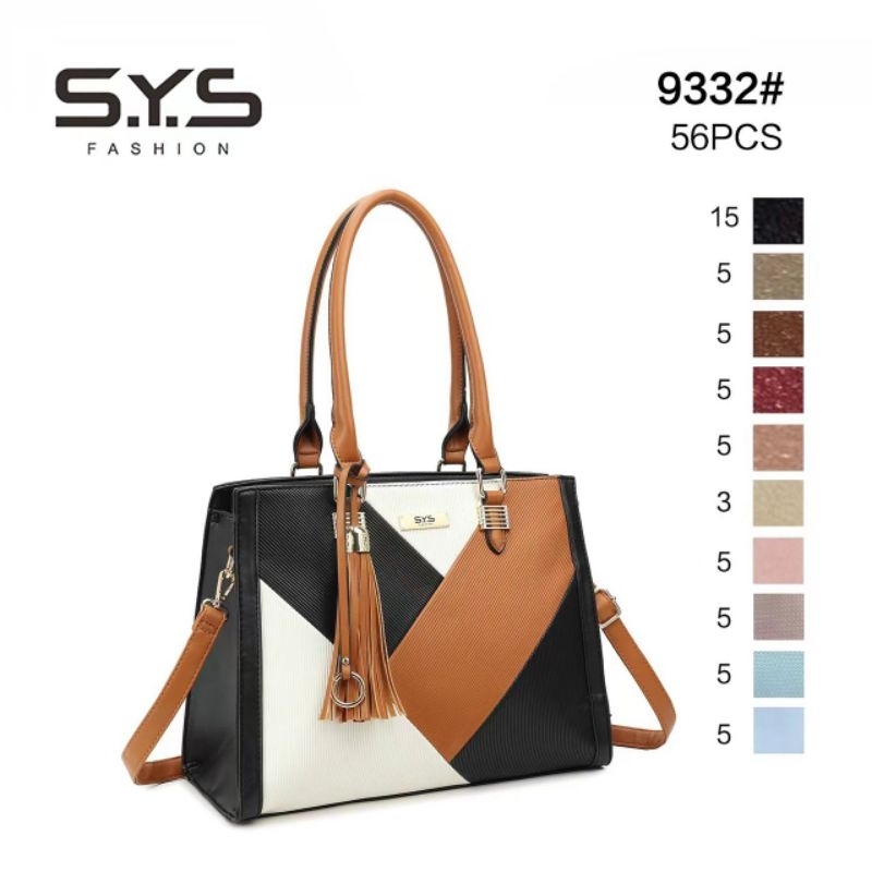 SYS bolsa grande transversal Feminina bolsas 9390