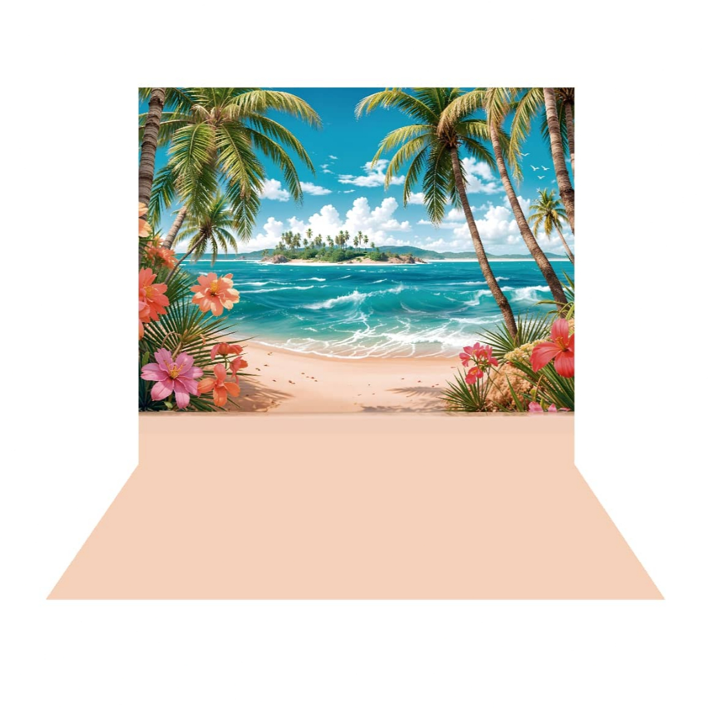 Fundo Fotográfico Verão 2025 Tecido 2,20m x 1,50m F1406