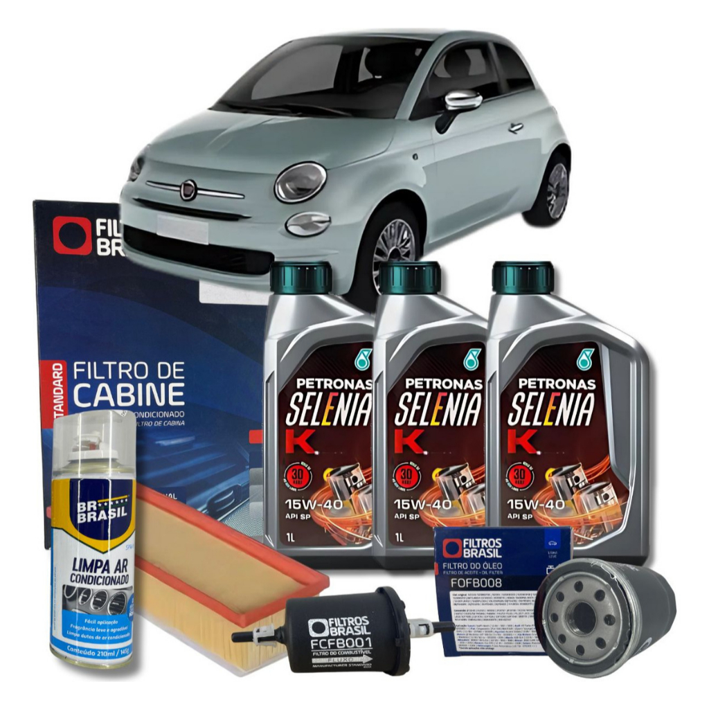 Kit Revisão - Fiat 500 Cinquecento 1.4 Evo 8V 2012/...