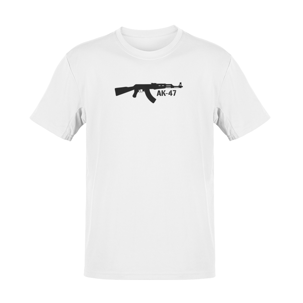 Camiseta Básica Hobby Ak47 Anjo AK Tiro Esportivo Plus Size
