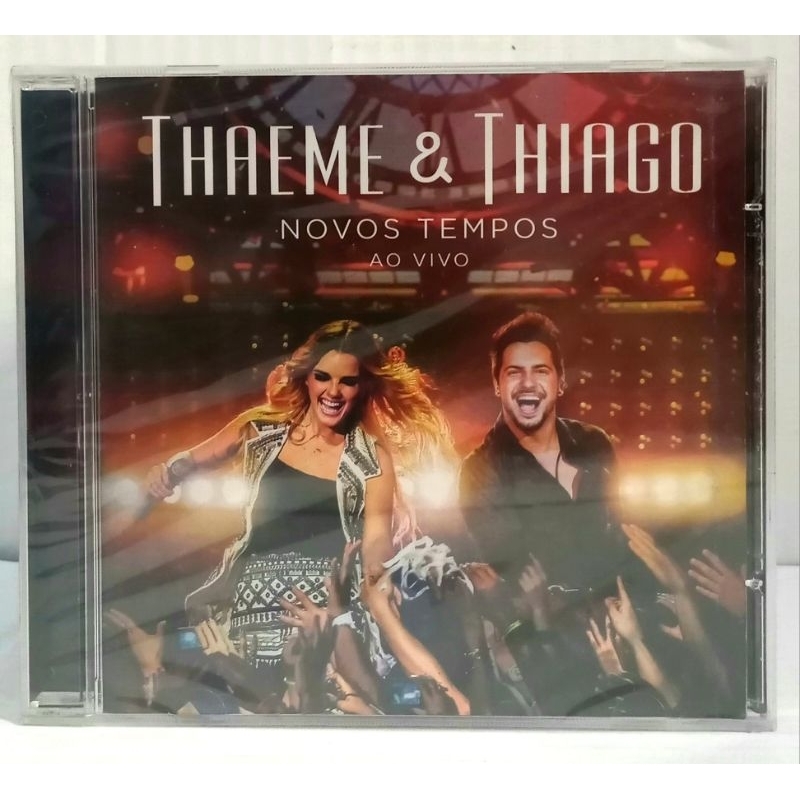 CD Thaeme e Thiago - Novos Tempos - Ao Vivo (Novo/Original/Lacrado)