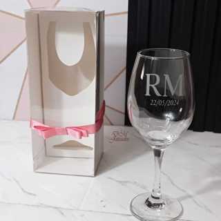 Kit Individual - 1 Caixa + 1 taça Barone Vinh* Personalizada em Oferta na Shopee