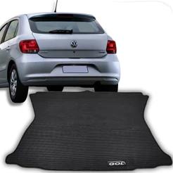 Tapete Porta Malas Gol G6 2015 2014 2013 2012 G6 Automotivo Premium Sob Medida Impermeável Preto
