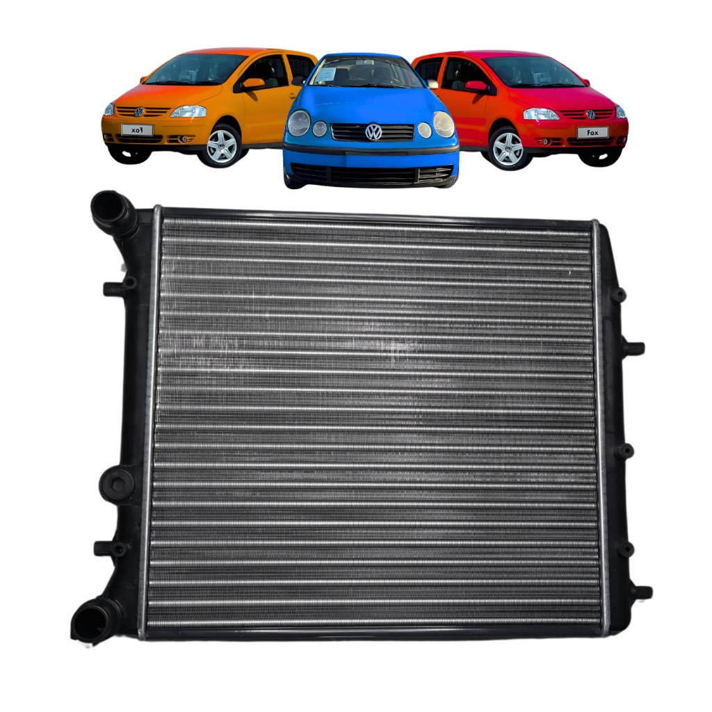 Radiador VW Fox 1.0 1.6 Sem Ar 2003 2004 2005 - Engate Rapido