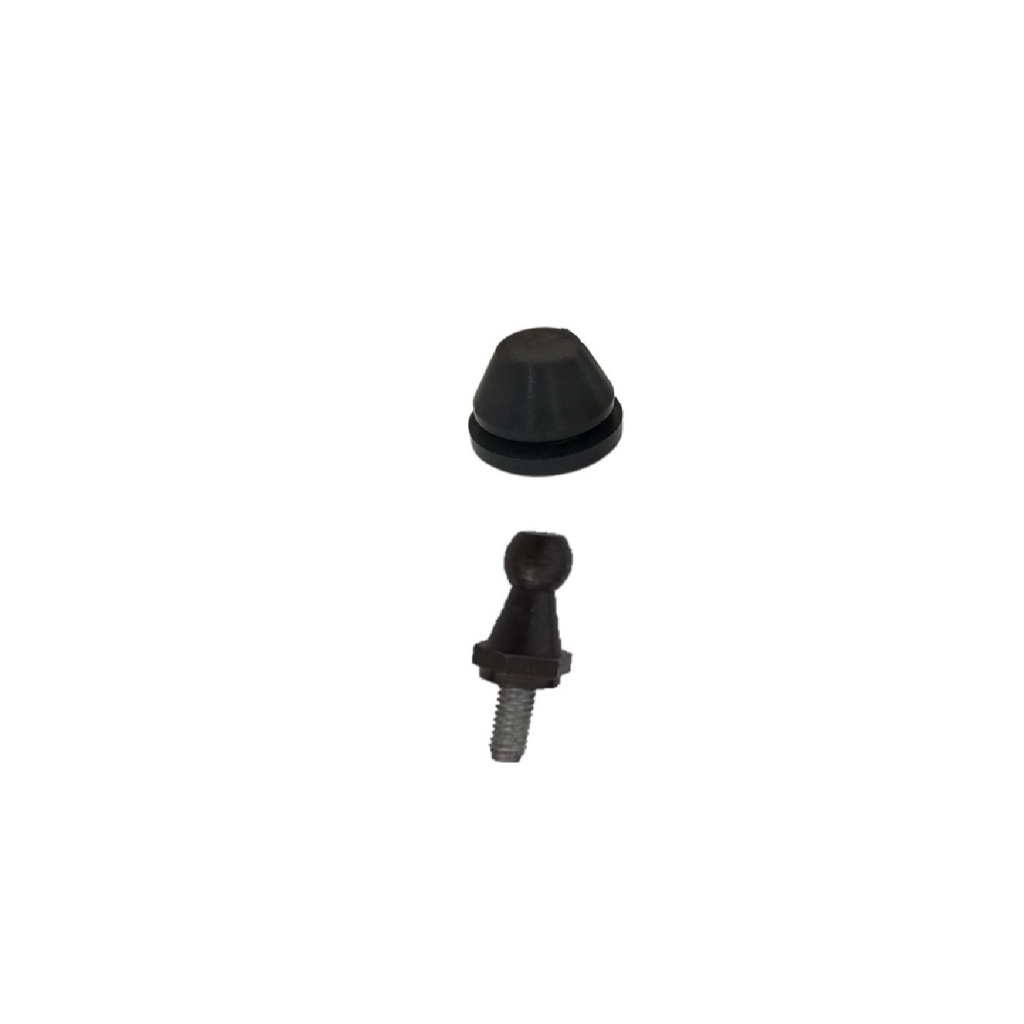 1 Pino E 1 Coxim Fixar Capa Tampa Do Motor Amarok Vw