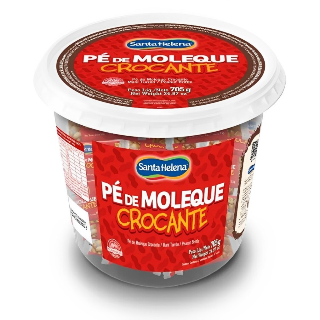 Pé De Moleque Crocante 705g Santa Helena