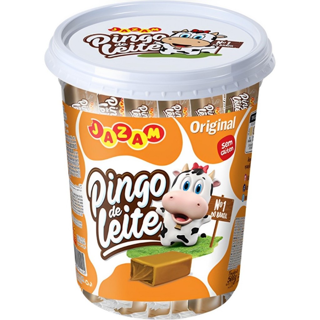 Doce Pingo De Leite 500g Jazam Doce Cremoso
