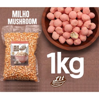 MILHO PARA PIPOCA DOCE MUSHROOM 1 KG A VACUO em Oferta na Shopee