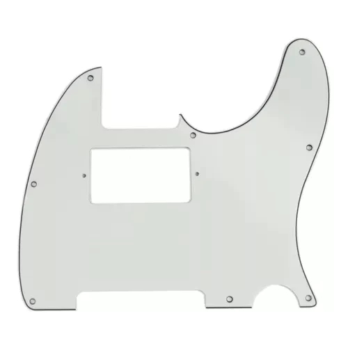 Escudo Guitarra Telecaster Hambucker Branco - 3 Ply