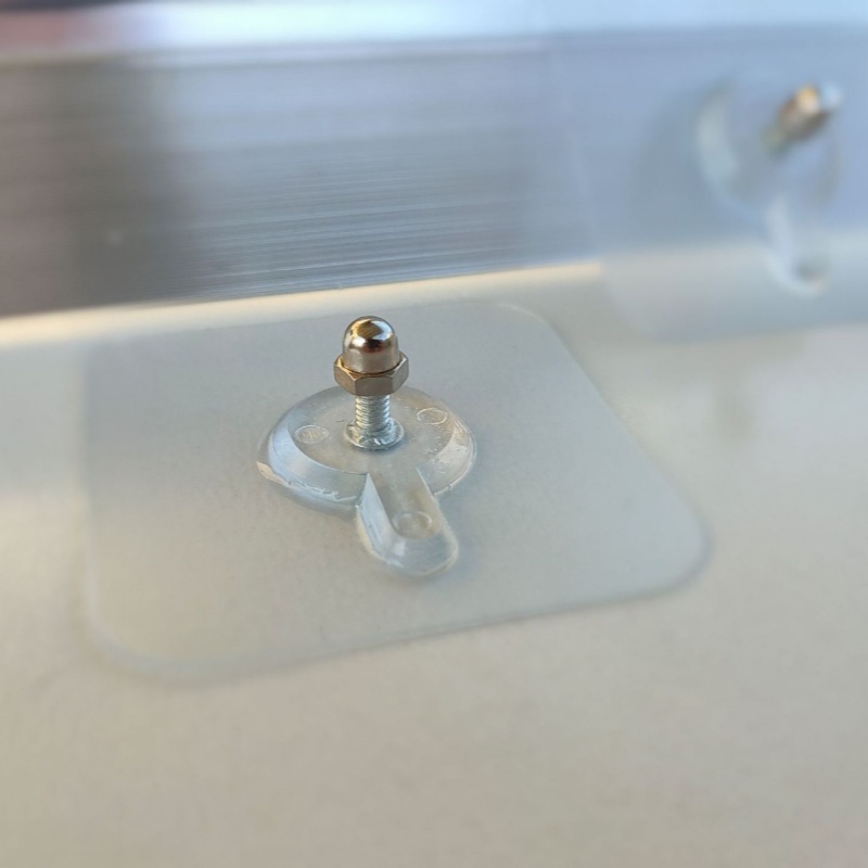 1 Peças 9Mm Gancho De Parede Adesivo Multiuso Para Pendurar Quadros UtensíLios De Cozinha Banheiros Parafuso