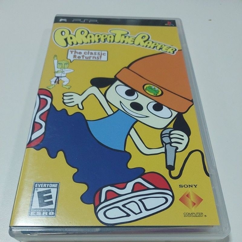 Jogo PSP Raridade Parappa The Rapper Original