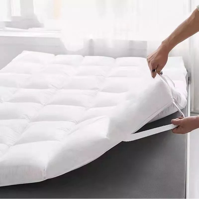 Pillow Top Tamanho Viúva 400 Fios Protetor de Colchão Extra Macio em Oferta na Shopee