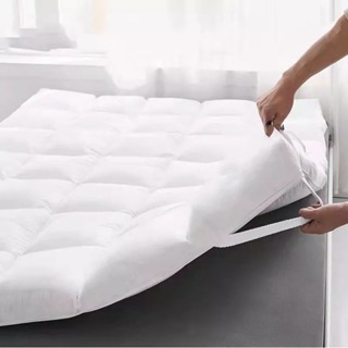 Pillow Top Tamanho Viúva 400 Fios Protetor de Colchão Extra Macio em Oferta na Shopee