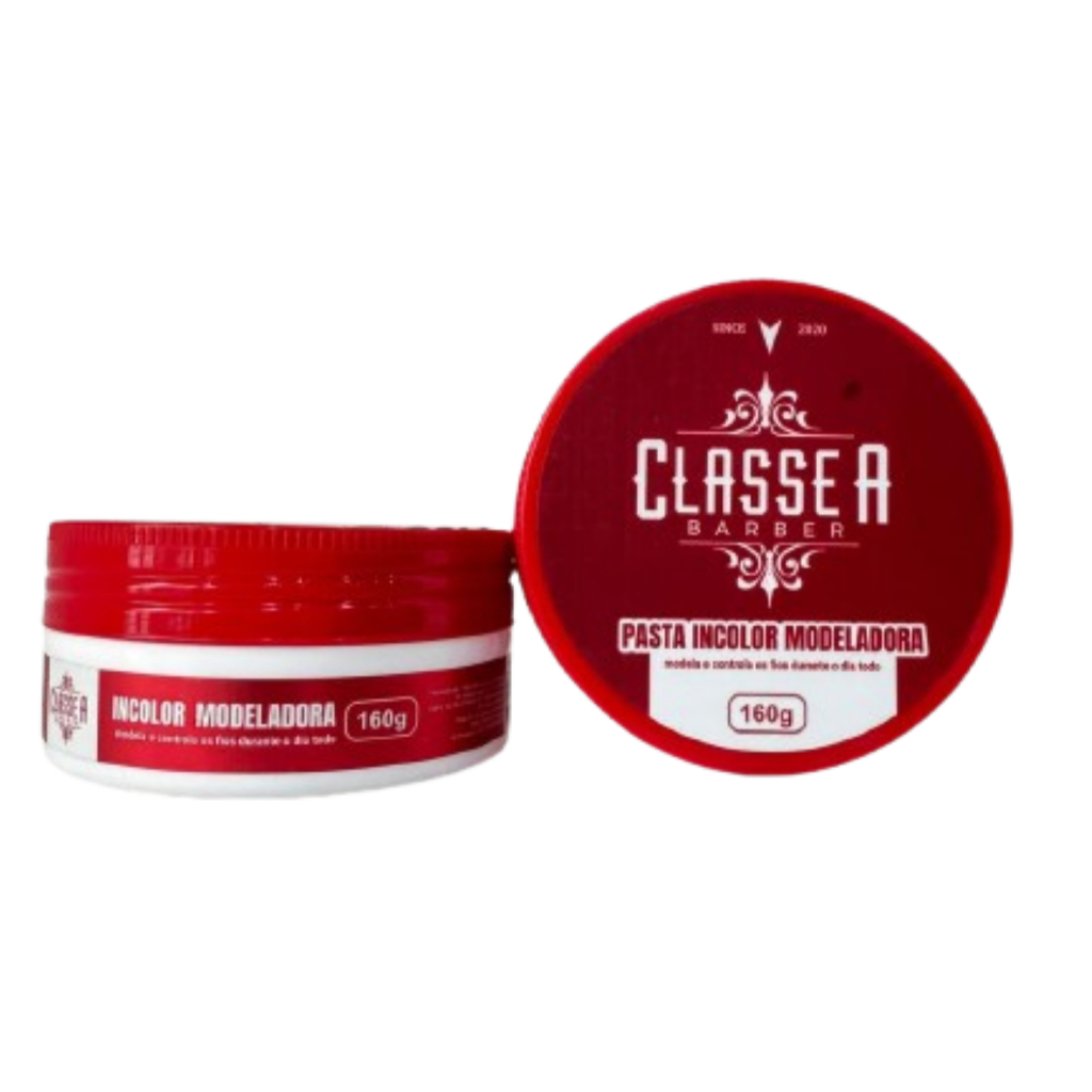 Kit com 2 Cera Pasta Modeladora Incolor Classe A