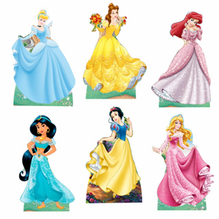Princesas da Disney 20cm Kit 6 De Mesa Decoração De Festa infantil em Oferta na Shopee