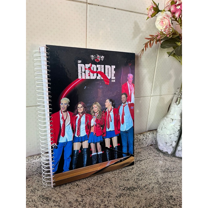 Caderno RBD Soy rebelde tour 2023 Personalizado