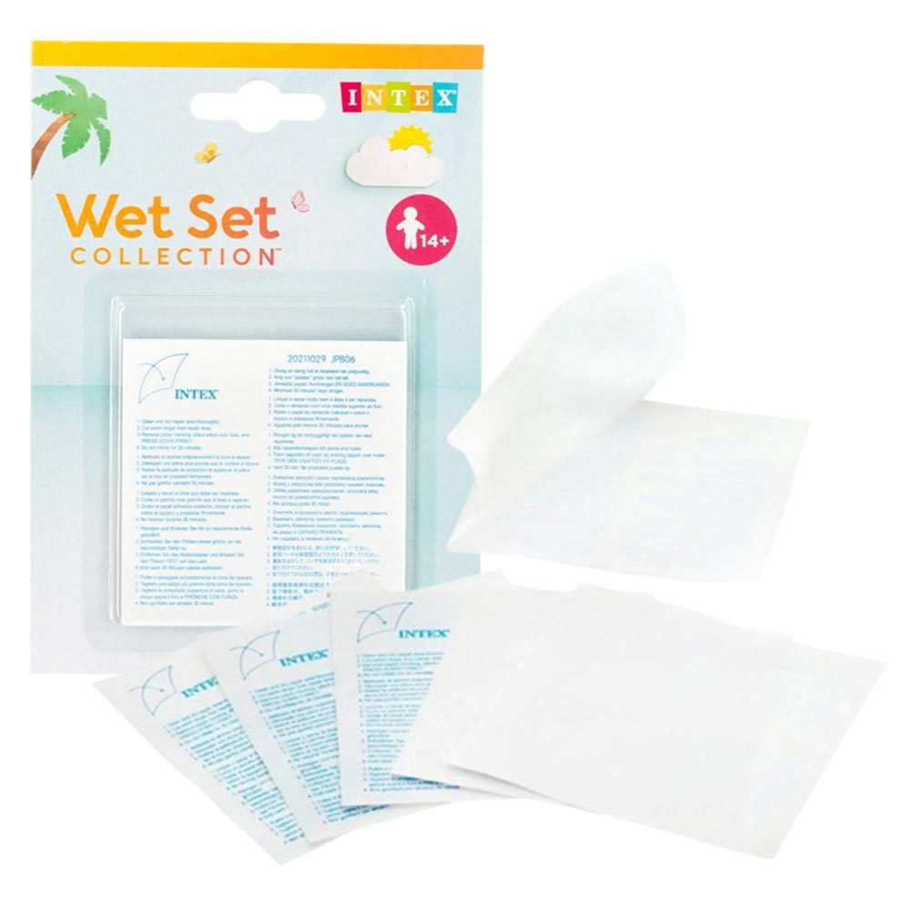 Kit De Reparo Para Piscina Ou Colchão Inflável Intex - 59361 em Oferta na Shopee