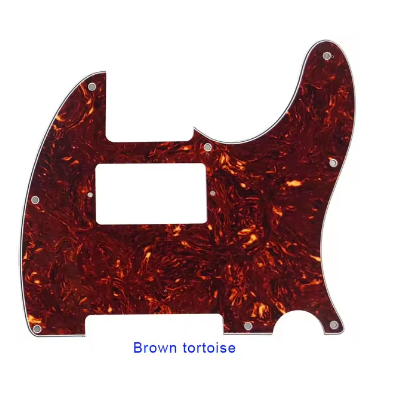 Escudo Guitarra Telecaster Hambucker Brown Tortoise Shell - 3 Ply