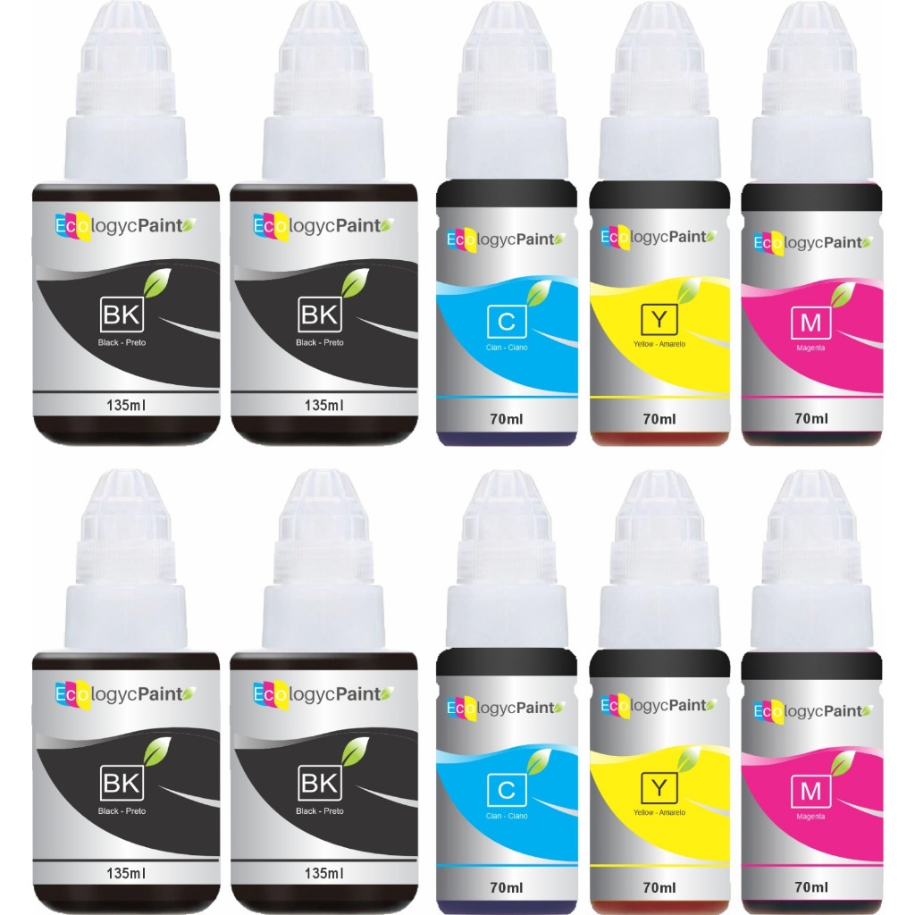 10 Tintas Compatíveis para G3110 G4100 G3100 G190 tinta para impressora G190