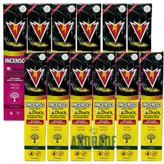 Kit Com 6 Incenso Duck Limao Floral Sandalo 180 Varetinhas em Oferta na Shopee