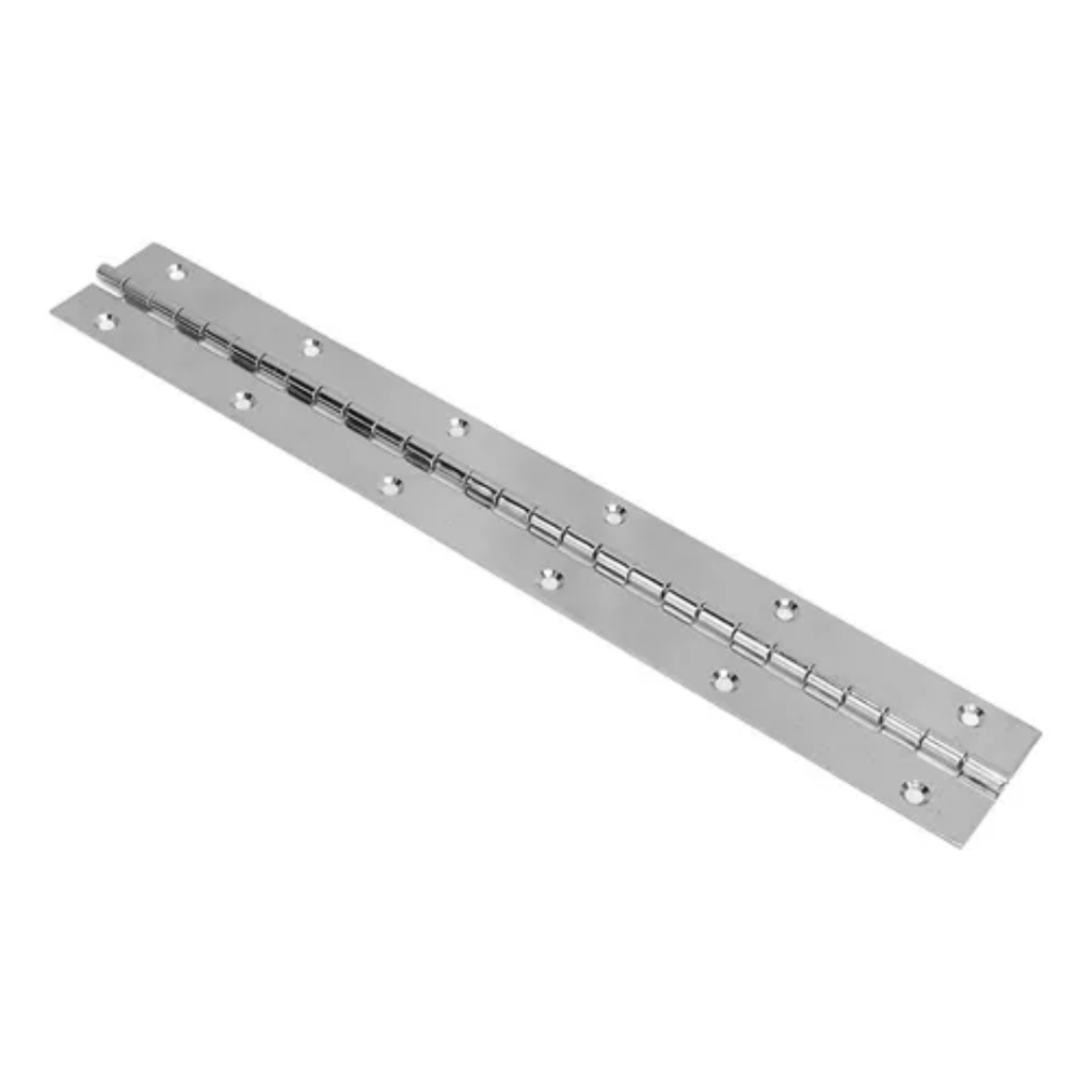 Dobradiça Vara Piano 30mm Com 2400mm Inox 304 Escovado Armários Moveis báu fliperama Parafusos Inox