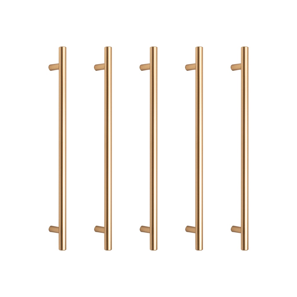 5 Peças Puxadores Para Móveis Armário Gaveteiro 512mm Inox 202