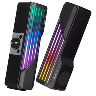 Caixa Som Gamer Caixinha Pc Computador Tv Potente Led Rgb P2 em Oferta na Shopee