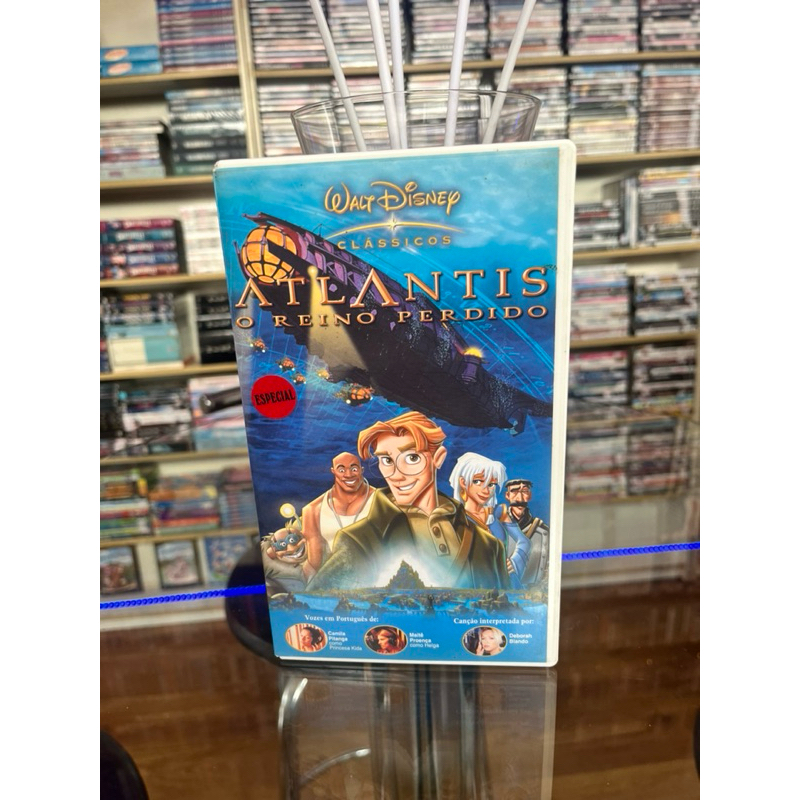VHS Disney “Atlantis, O Reino Perdido” - dublado