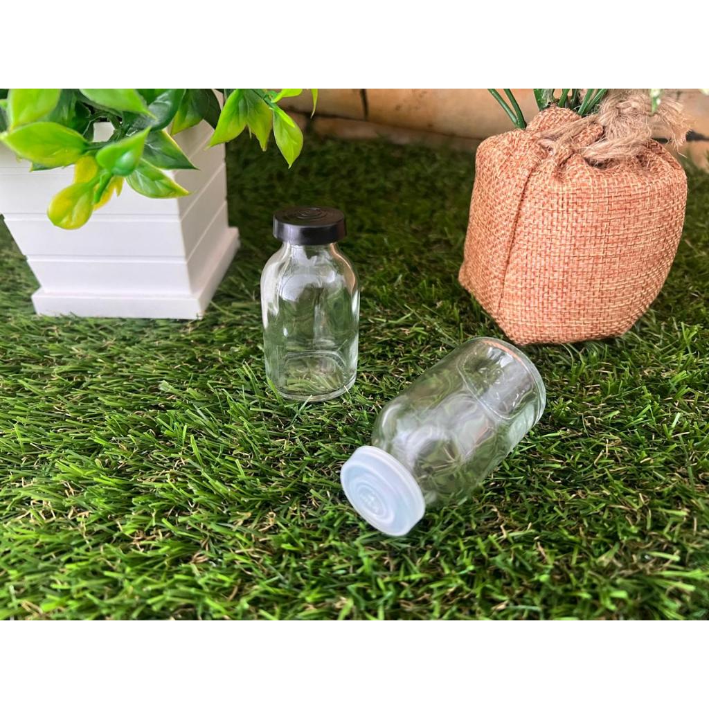 50 Frascos Penicilina 20 ml C/Tampa Pressão