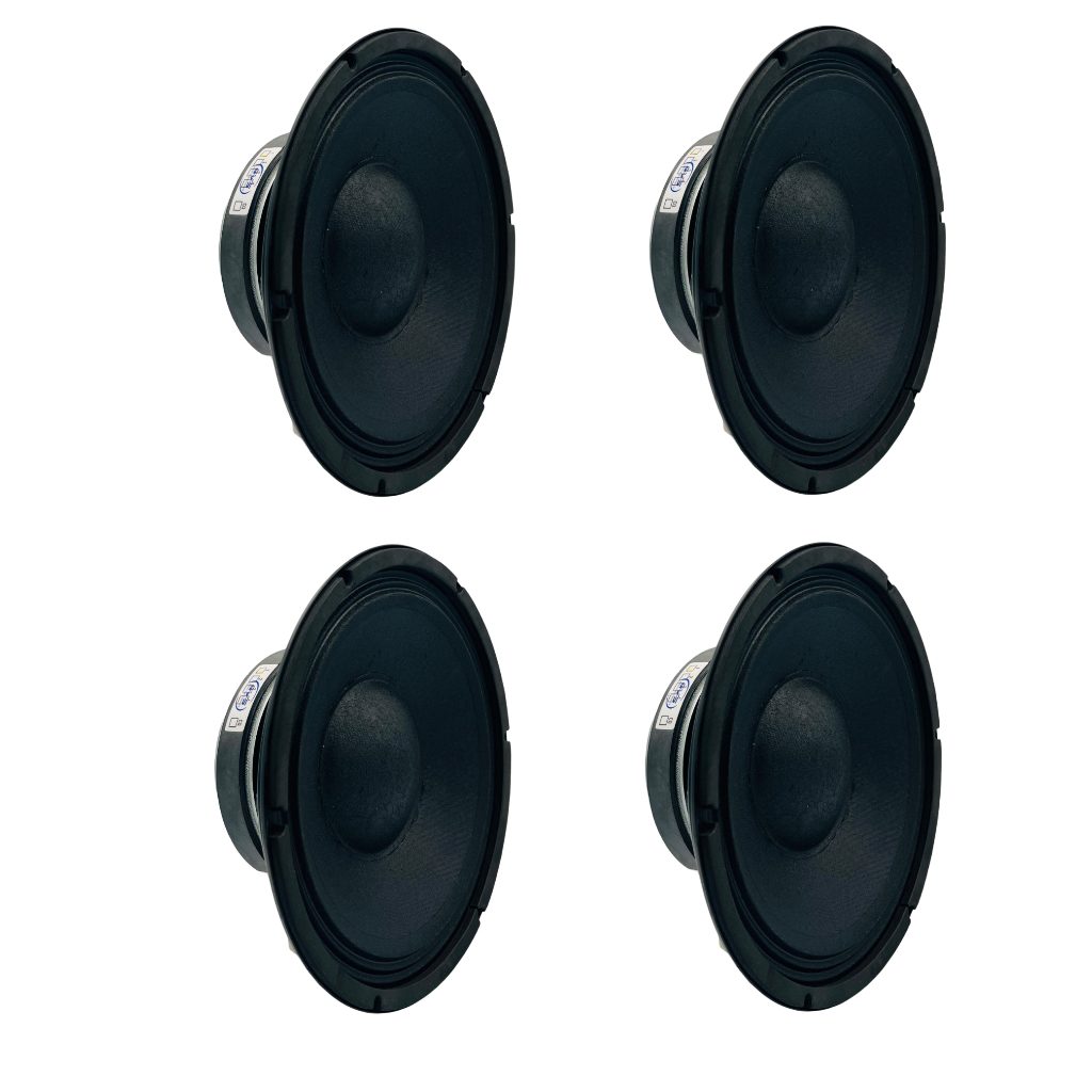4 Alto Falante Qvs 12 250rms Woofer Medio Grave 12mgs250 Line Array Som Automotivo Som Profissional Caixa Ativa