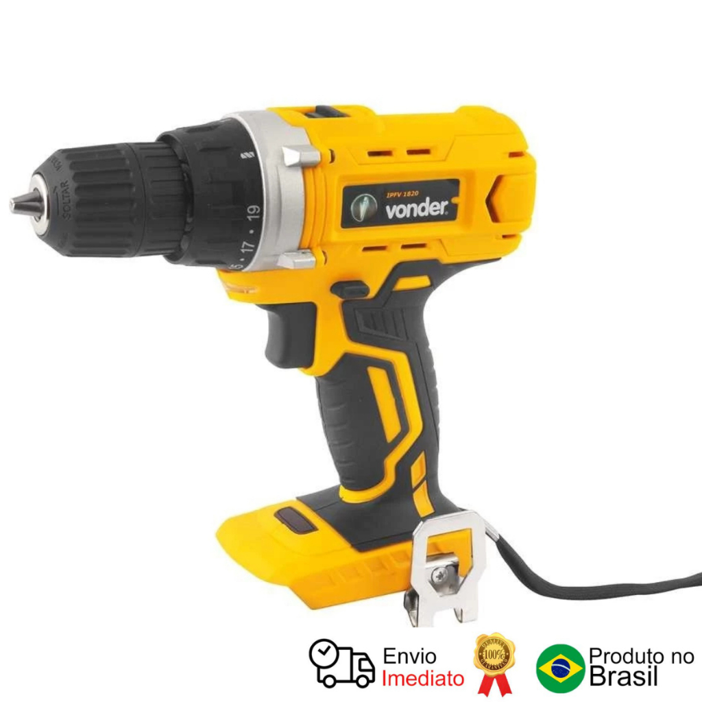 Parafusadeira/Furadeira 18V Sem Bateria Ipfv 1820 Vonder