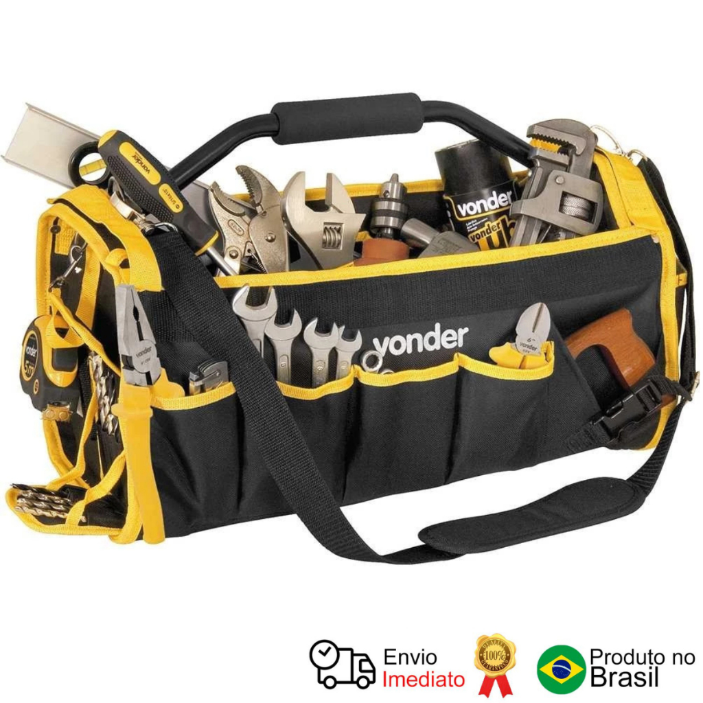Bolsa Lona Ferramentas 490x240x320 Bl 004 Vonder em Oferta na Shopee