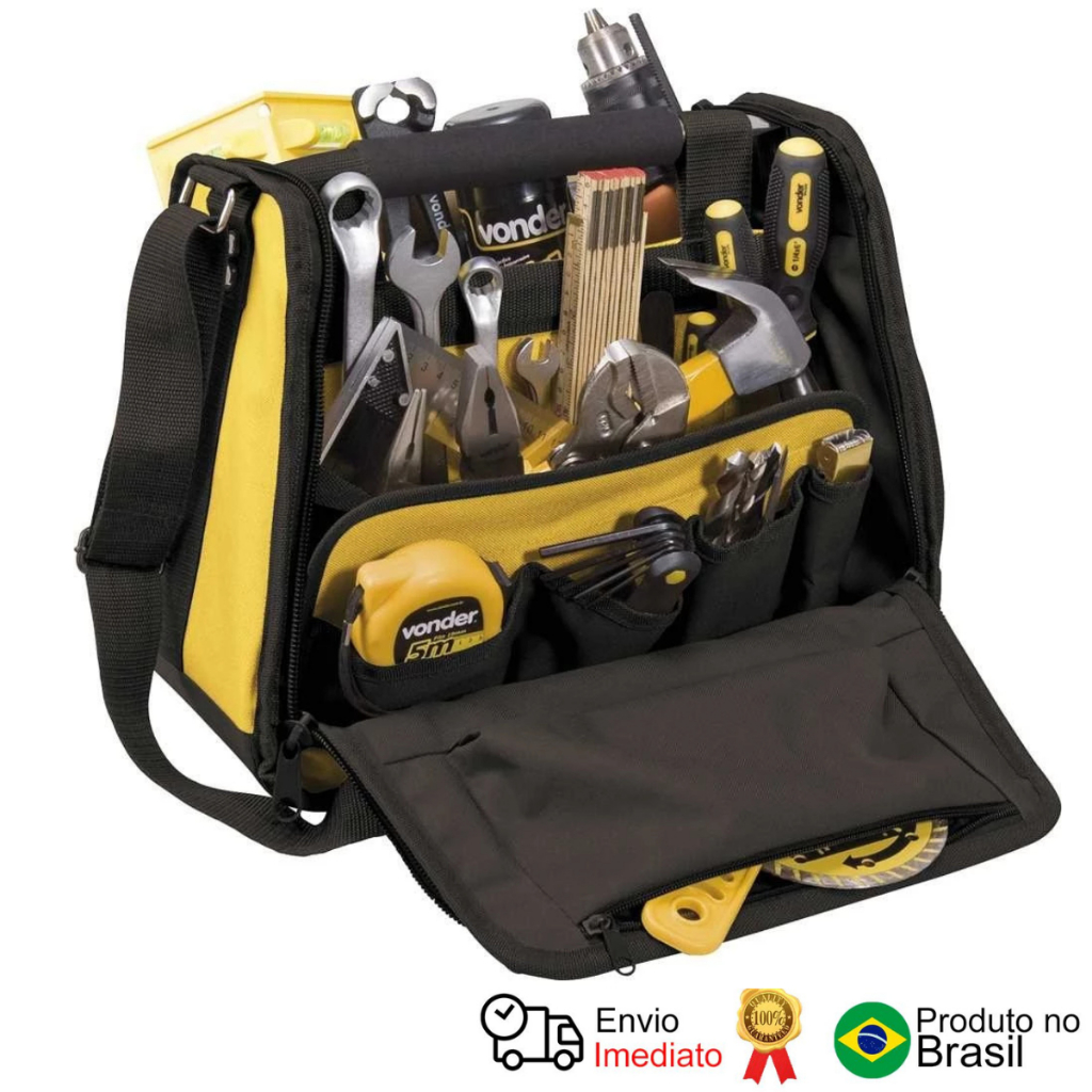 Bolsa Lona Ferramentas 390x220x300 Bl 050 Vonder em Oferta na Shopee