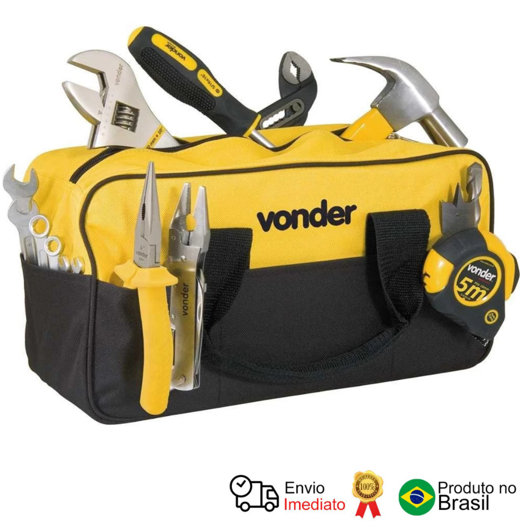Bolsa Lona Ferramentas 350x125x180 Bl 005 Vonder em Oferta na Shopee