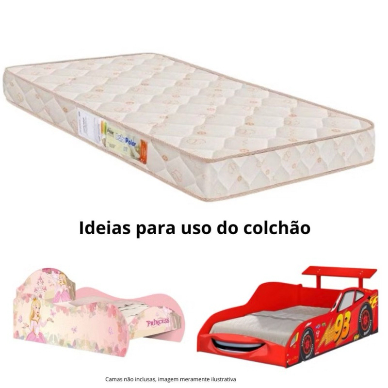 COLCHÃO JUVENIL PARA MINI CAMA 150x70x10 - PROMOCIONAL BLACK em Oferta na Shopee