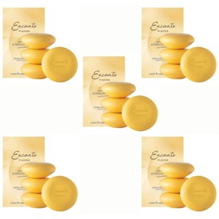 kit 05 caixas de sabonetes encanto Atraente 4x80g