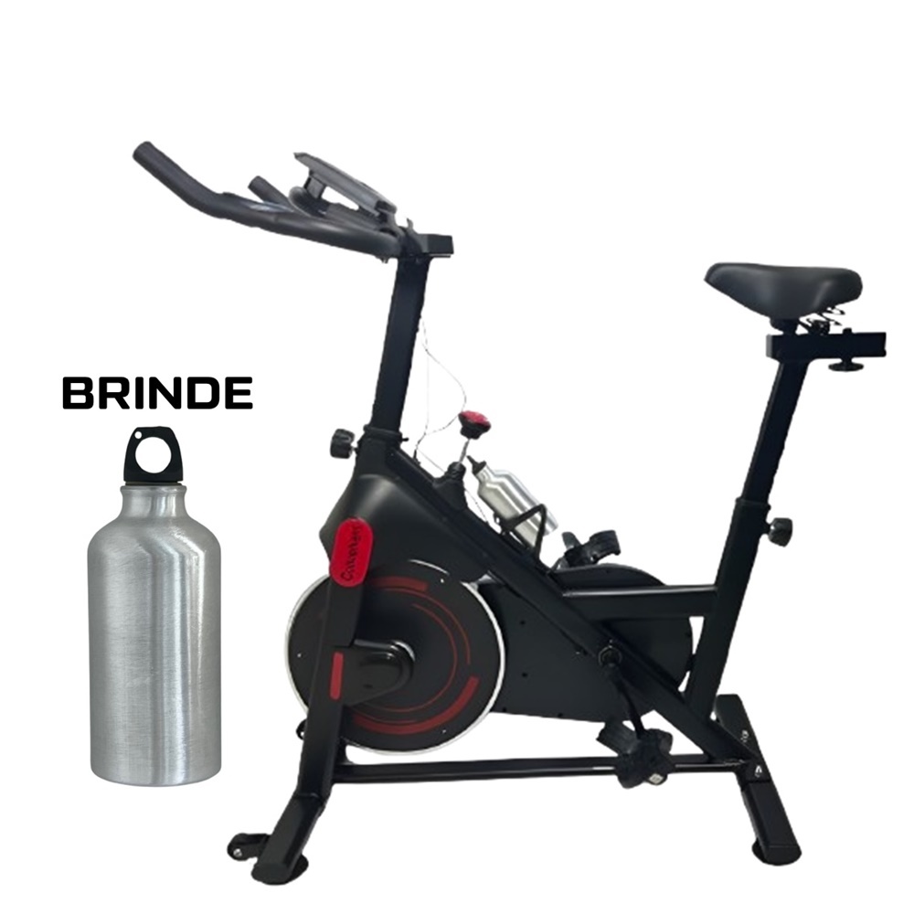 Bicicleta Ergométrica Para Sprinning Vertical Fitness Preto