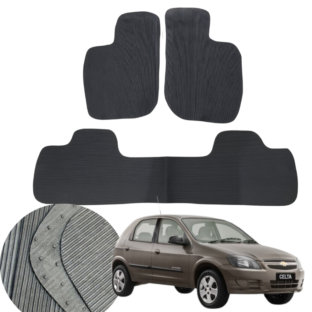Tapetes Para Carro Chevrolet Celta 2000 01 02 03 04 05 06 07 08 09 a 2016