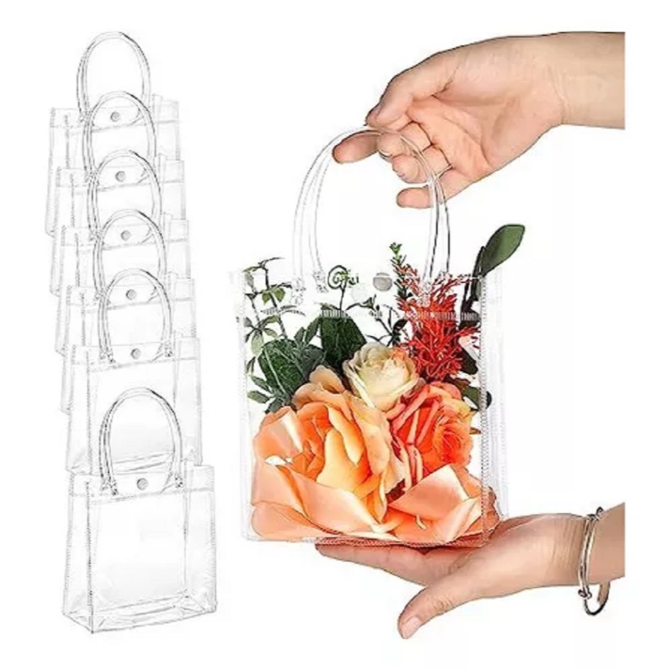10 Sacolinhas Padrinho CASAMENTO Transparente Embalagem em Oferta na Shopee