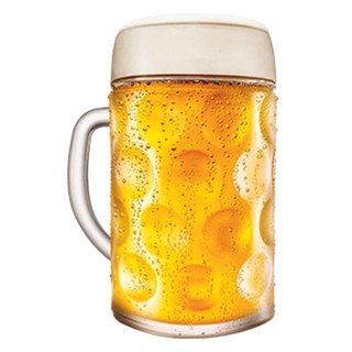 Caneca De Vidro Mass Krug M Ruvolo para Cerveja 650ml em Oferta na Shopee