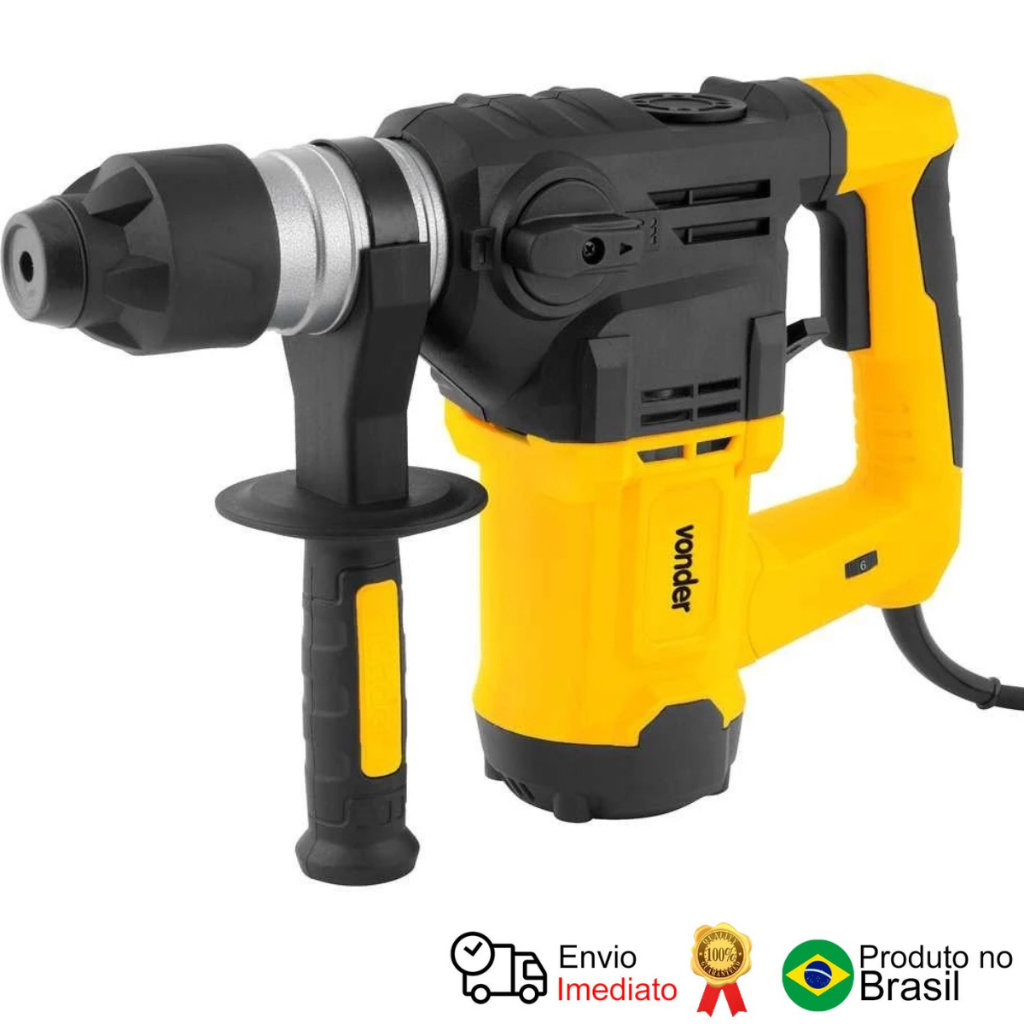 Martelete Perfurador Rompedor MPV 1500 500W 220v Vonder em Oferta na Shopee