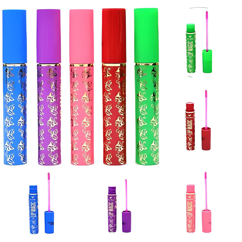 Gloss Labial liquído Magico Lip Magic -Duração 24 Horas-Tango